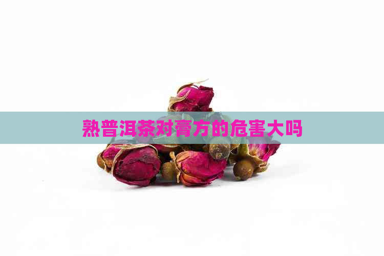 熟普洱茶对膏方的危害大吗