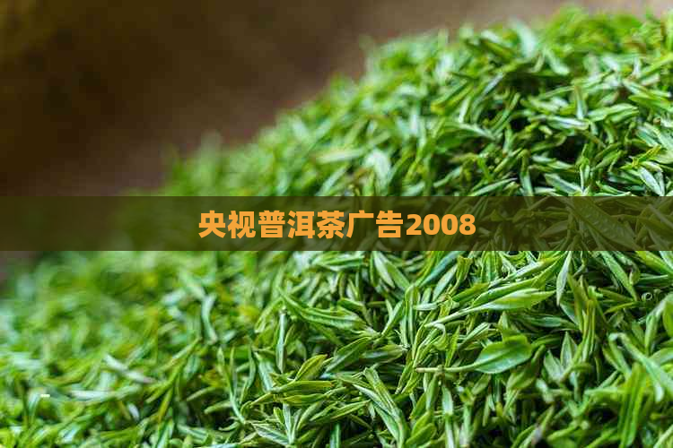 央视普洱茶广告2008