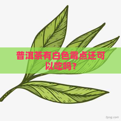 普洱茶有白色霉点还可以吃吗？