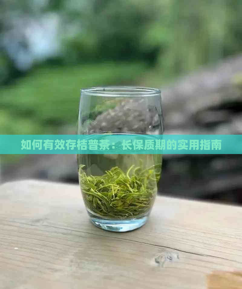 如何有效存桔普茶：长保质期的实用指南