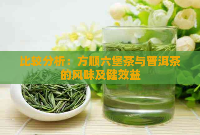 比较分析：方顺六堡茶与普洱茶的风味及健效益