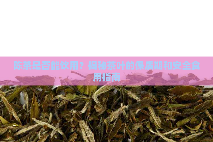 陈茶是否能饮用？揭秘茶叶的保质期和安全食用指南