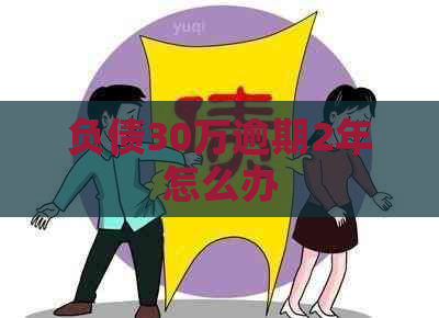 负债30万逾期2年怎么办