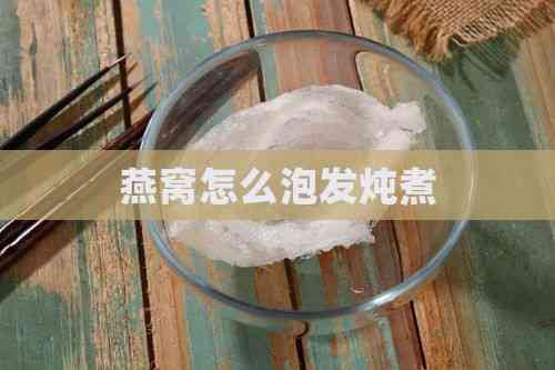 燕窝怎么泡发炖煮