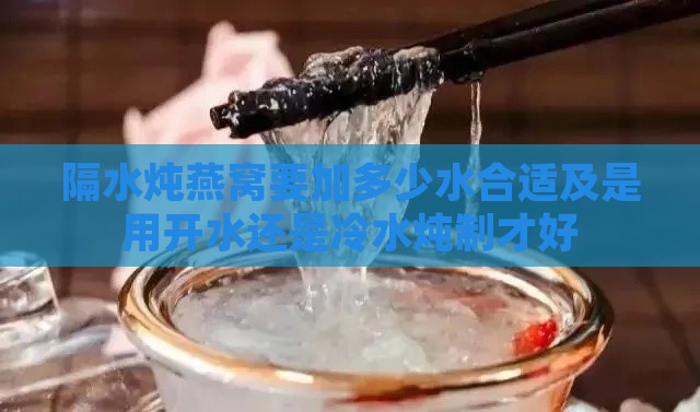 隔水炖燕窝要加多少水合适及是用开水还是冷水炖制才好